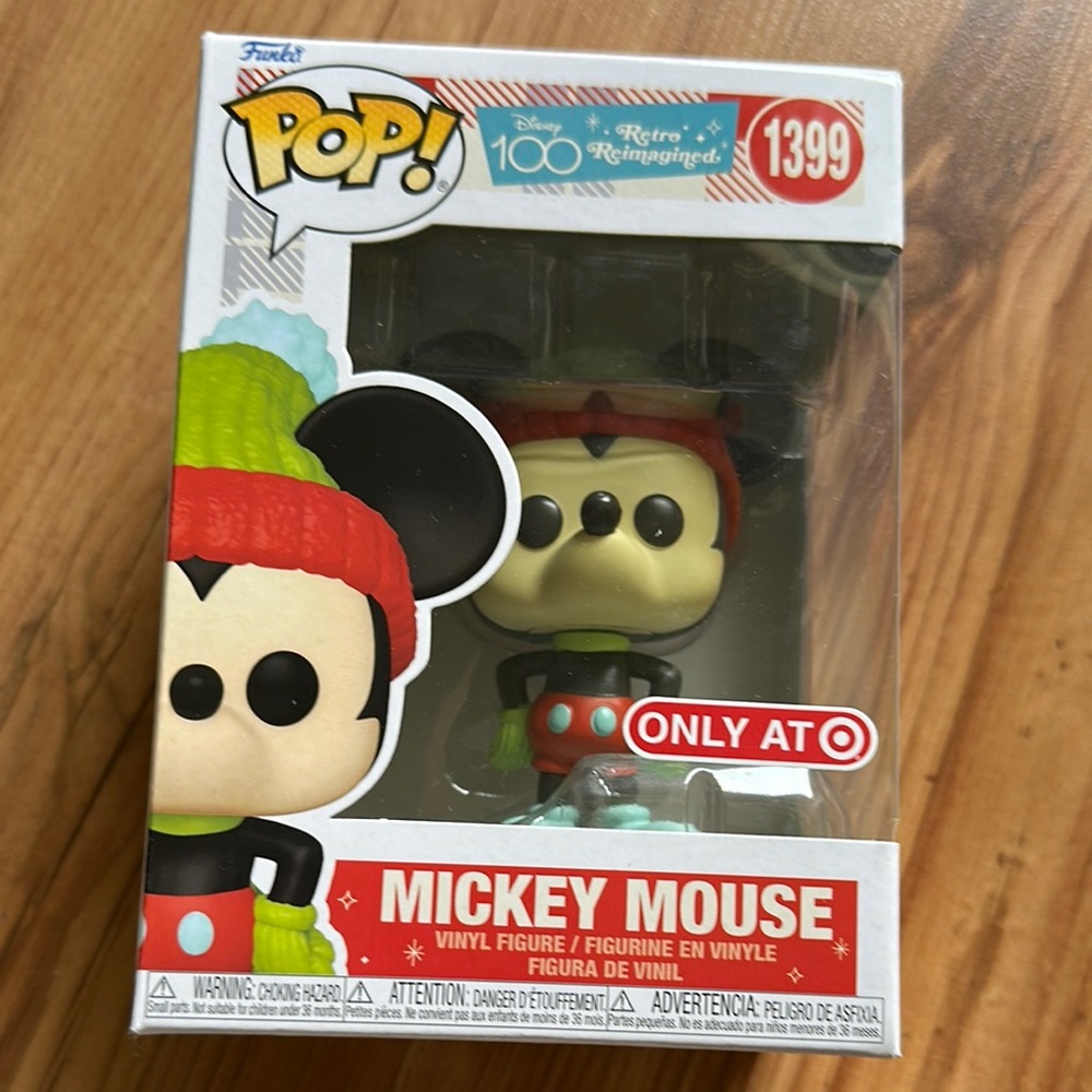 Funko Red and Green Mickey Mouse Action Figure